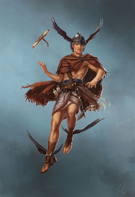 hermes greek god art